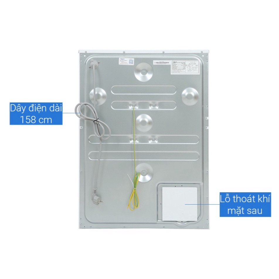 AQH-V700FW Máy sấy Aqua 7 KG AQH-V700FW Miễn phí lắp đặt , giao hàng nhanh )  - Mới 100%