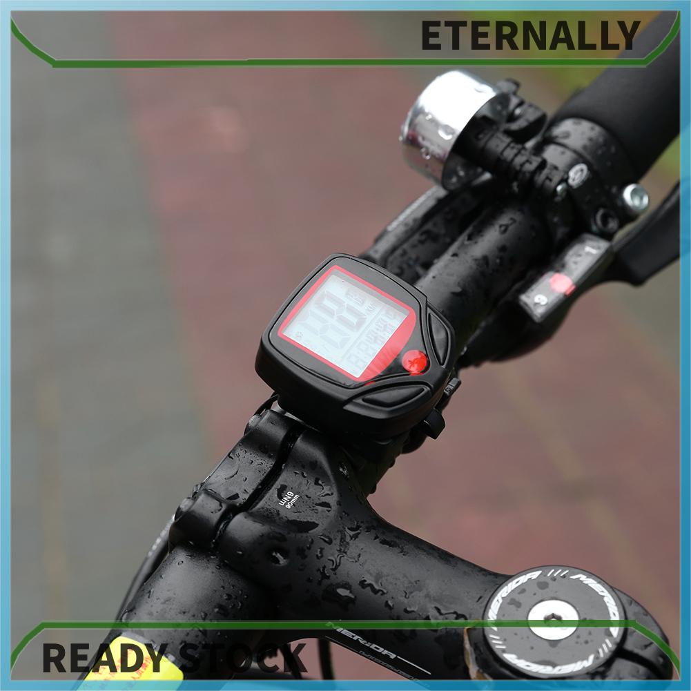 Đồng Hồ Đo Tốc Độ Cho Xe Đạp Màn Hình lcd Chống Thấm Nước 15 Chức Năng