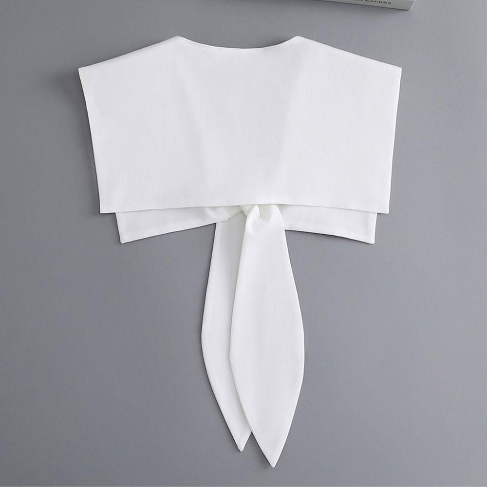 Cổ Áo Sơ Mi Giả Bằng cotton Phong Cách vintage Thời Trang Cho Nữ