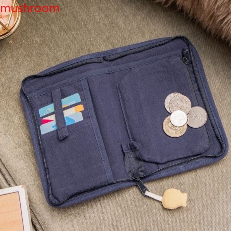 Jiang bobo Ví Đựng Tiền Xu Bằng cotton Hình Mèo Hoạt Hình Màu Vàng Di Động