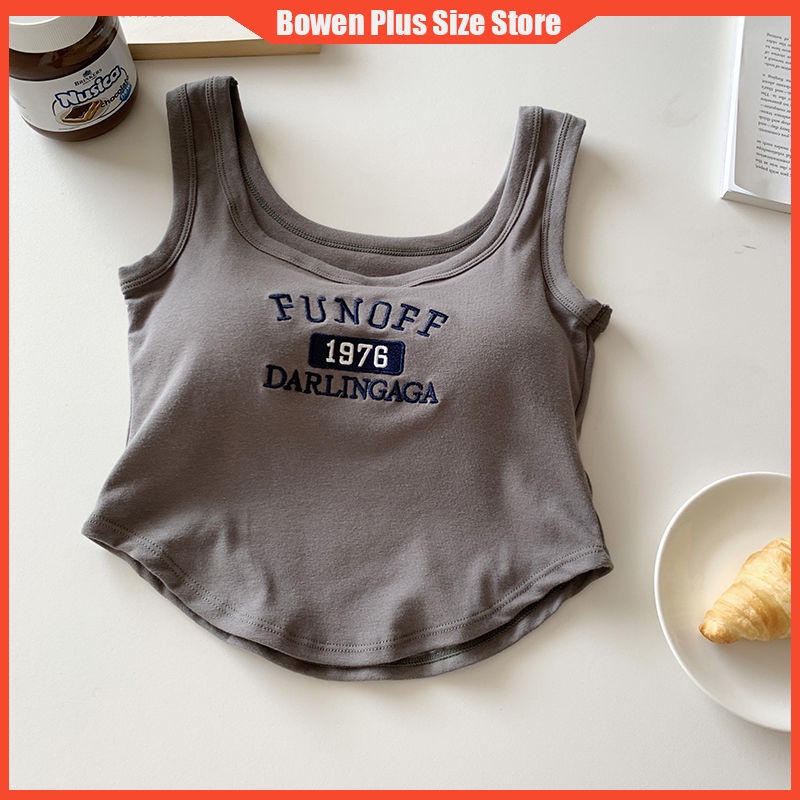 Áo Sát Nách Có Đệm Ngực size m-4xl Thời Trang Mùa Hè Cho Nữ 40-150kg