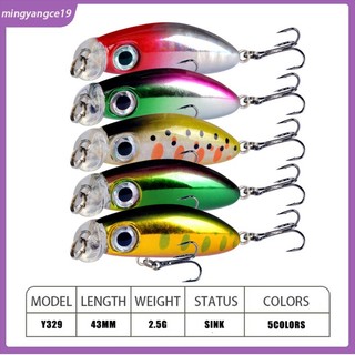Mồi Giả Câu Cá mini 4.3cm / 2.5g