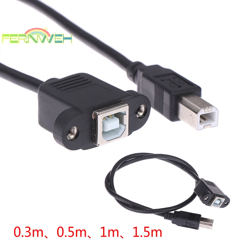 Cáp Nối Dài usb 2.0 type b Đầu Đực Sang Đầu Cái Cho Máy In