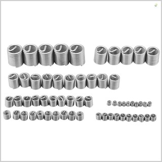 Stainless steel thread insert assortment kit m3 m4 m5 m6 m8 m10 m12 for thread repair