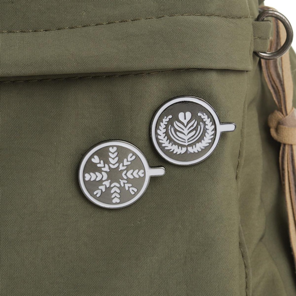 Ghim Cài Áo Kim Loại Họa Tiết Hoạt Hình Cà Phê 50 Kiểu Cho Cặp Đôi