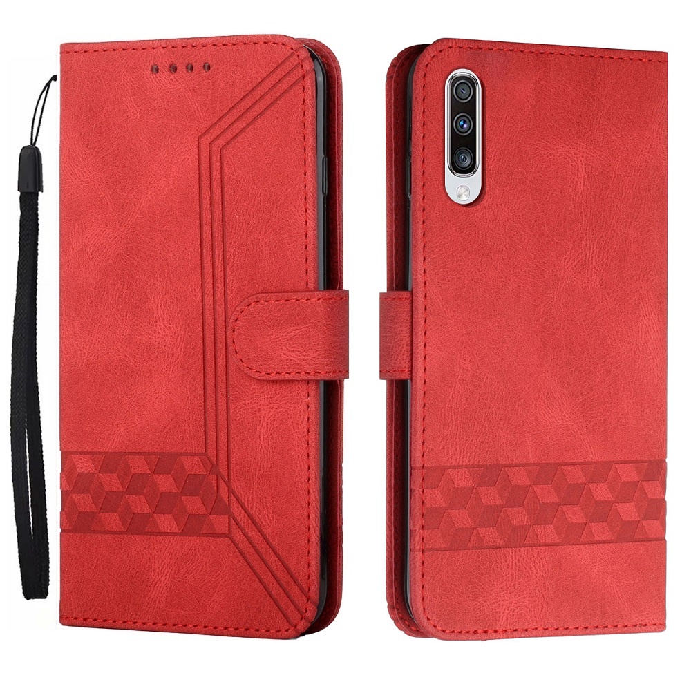 Samsung A50 A70 A51 A71 A50s A31 A30 A30s A20s A11 A10s A10 m11 m10 Bao Da Điện Thoại Kiểu Ví Gập Nam Châm Có Ngăn Thẻ & Dây