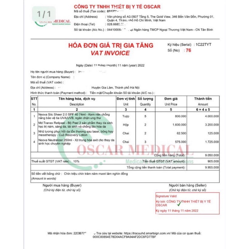 Thay da sinh học trắng da và căng bóng Md:ceuticals Md - AHAS Complex 15%