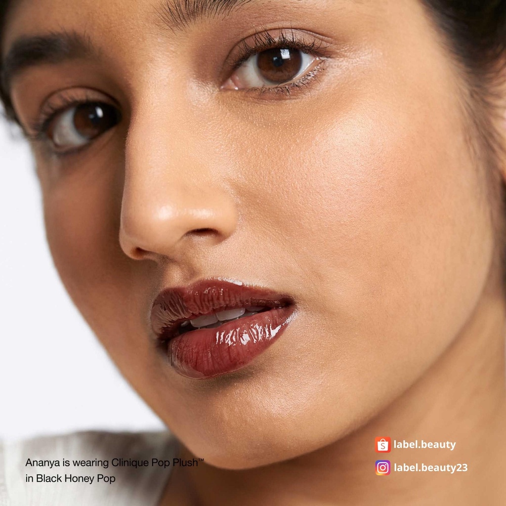 ✨ Son bóng có dưỡng Clinique Pop Plush Creamy Lip Gloss Black Honey - 𝐋𝐚𝐛𝐞𝐥.𝐛𝐞𝐚𝐮𝐭𝐲 ✨