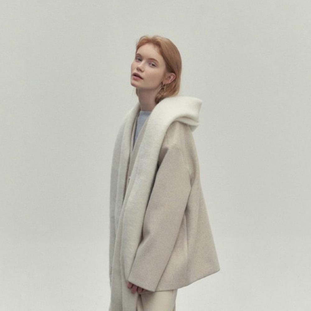 Jonye Khăn Choàng Tua Rua Dài Mềm Mại Màu Trơn Dày Dặn Giữ Ấm Mùa Đông Cho Nữ