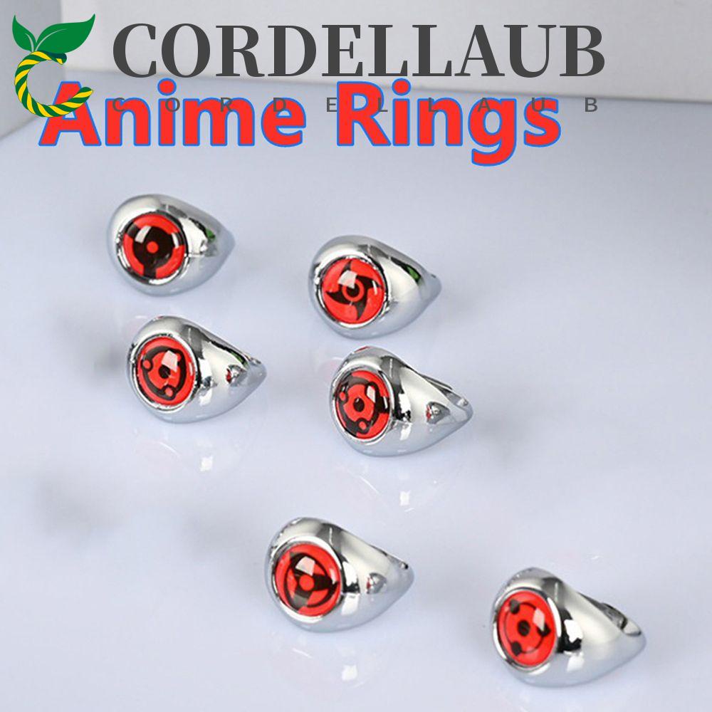 Cordellaub Nhẫn Thời Trang Hình anime ninja uchiha itachi diy Dành Cho Nữ