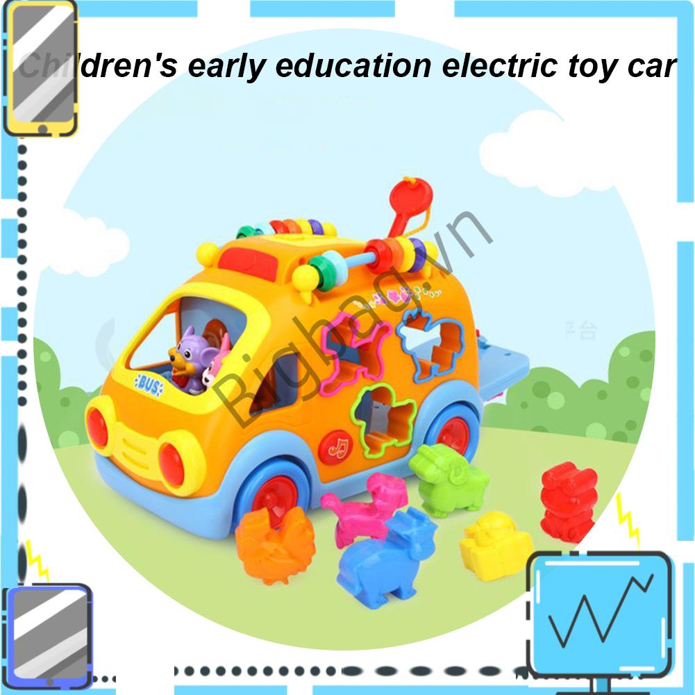 Đồ Chơi Xe Hơi Học Nhạc Không bpa Trò Chơi Tương Tác / Hình Dạng / Động Vật