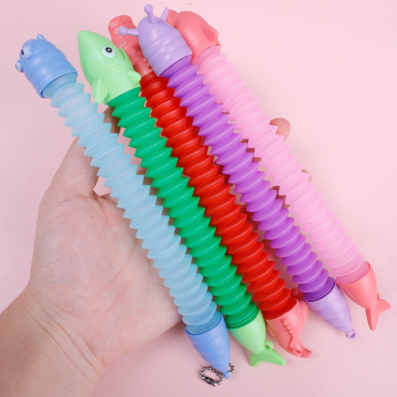 Ống Đồ Chơi Xếp Hình Ống Kính Thiên Văn Có Lỗ Móc / Móc Treo Đồ Chơi mini Kéo Dài Sáng Tạo Cho Trẻ Em / Người Lớn