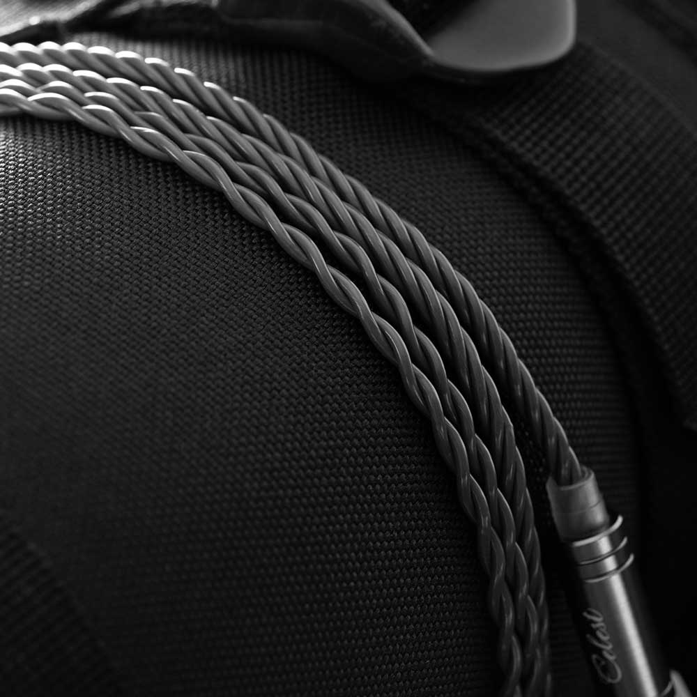 Kinera Dây Cáp Nối Tai Nghe Elest tiger soul Nâng Cấp 4 Lõi Đồng Nguyên Chất Với Giắc Cắm 3.5mm 0.78mm 2pin