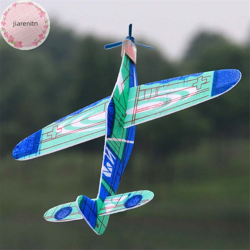 Jiarenitn Đồ Chơi Máy Bay Xốp Ném Tay 19cm Cho Bé vn