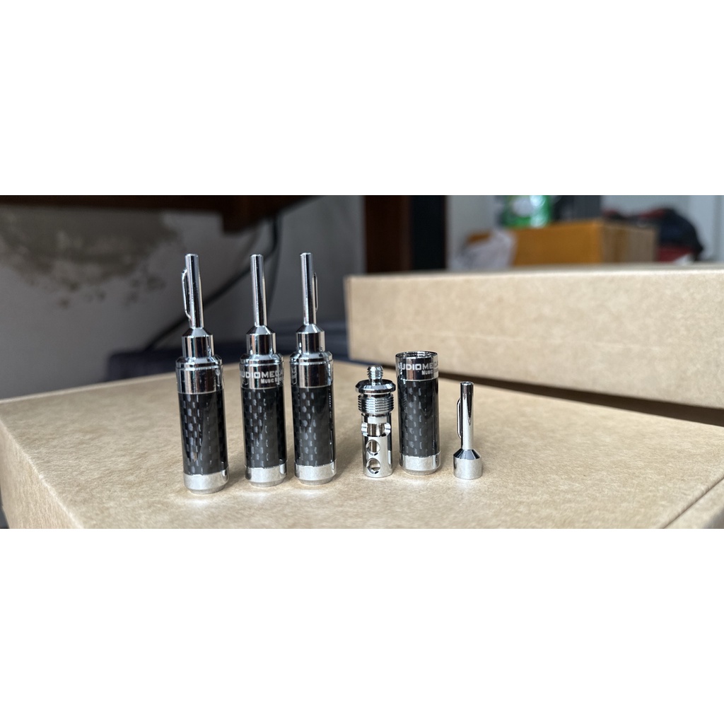 01 Jack cắm loa Bắp Chuối AUDIOMECA Cao Cấp