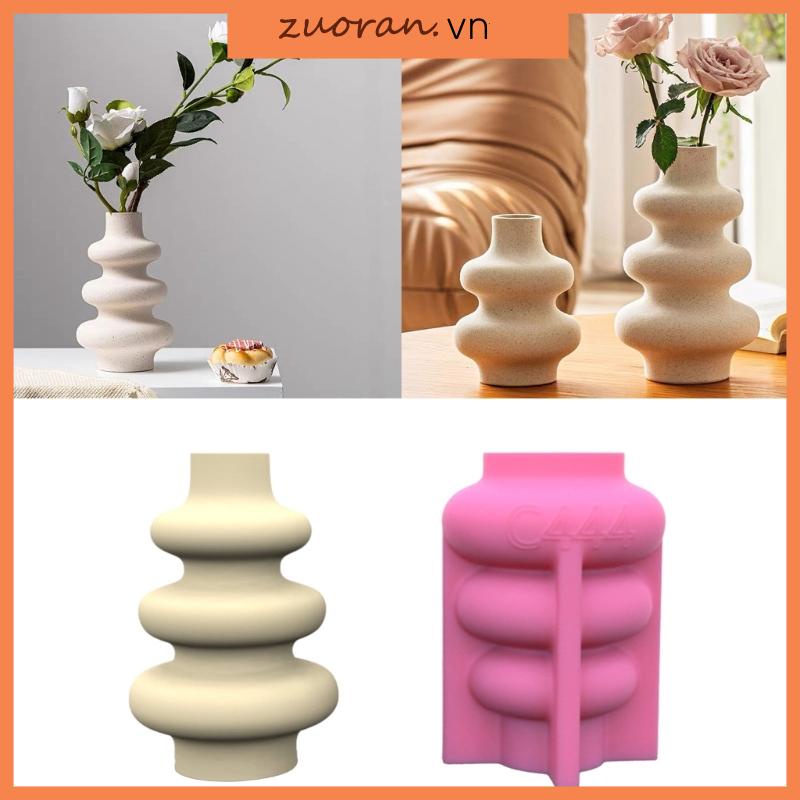 Zuoo Khuôn Silicon Làm Chậu Hoa resin diy