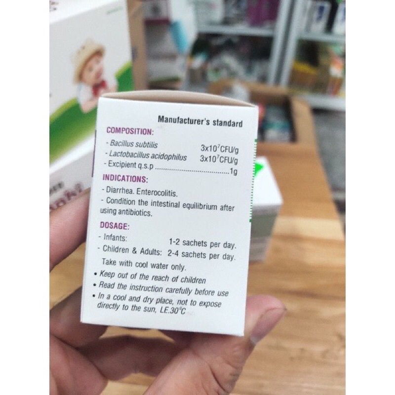 ✅ Men đà lạt Biosubtyl dl , men tiêu hoá bổ sung lợi khuẩn