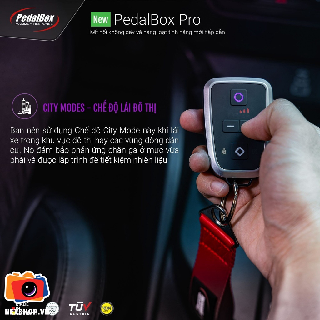 CHIP CHÂN GA THẾ HỆ MỚI - PEDALBOX PRO cho các dòng xe Ford