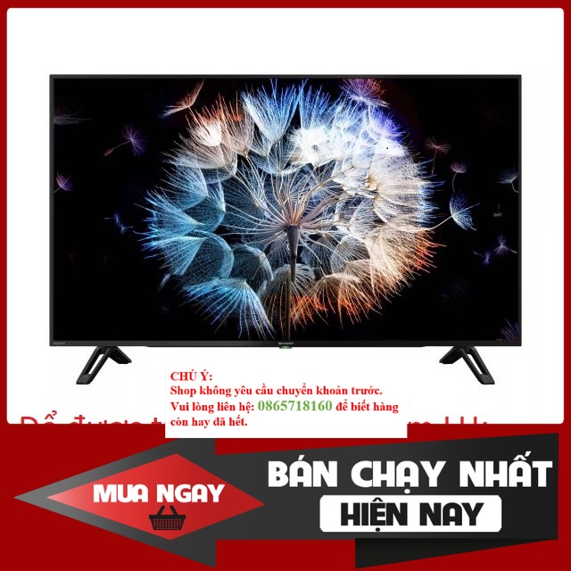 * Smart Tivi Sharp 65 Inch 4T-C65CK1X 4K Ultra HD &lt; Chính hãng BH:24 tháng tại nhà toàn quốc &gt;