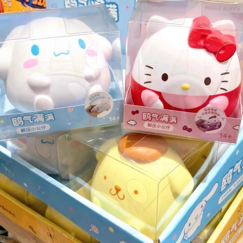 Búp Bê Nhồi Bông sanrio Mềm Mại Có Tay Cầm