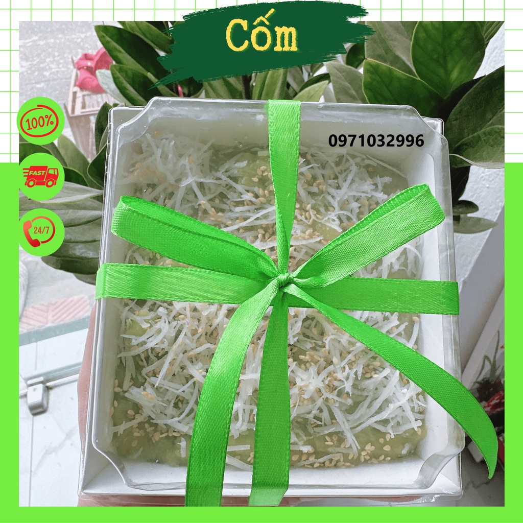 CỐM NON XÀO DỪA