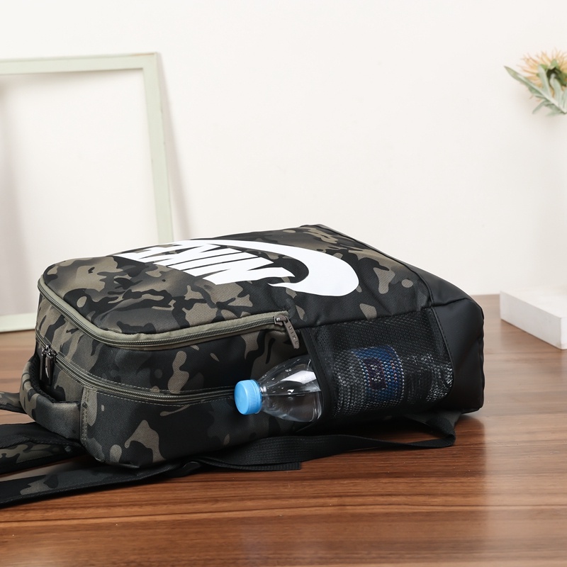 Nike Balo Thể Thao Cỡ Lớn 30 * 45 * 15cm In Họa Tiết Rằn Ri Thời Trang Cho Nam