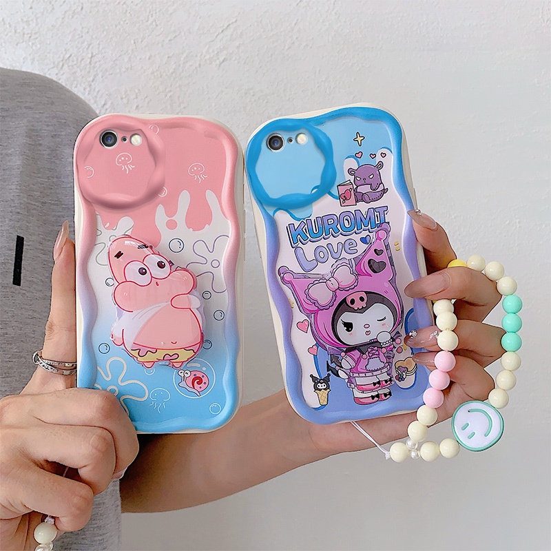 Ốp lưng iphone 6 plus / 6s plus Ốp Điện Thoại Chống Sốc Hình Kem 3d Thời Trang Cho iphone 6 plus / 6s plus
