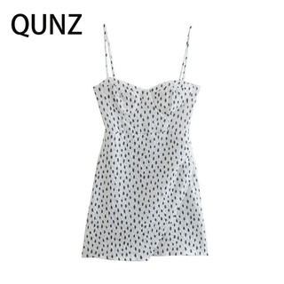Qunz Thời Trang sexy Váy Hai Dây Mỏng Gợi Cảm 1377