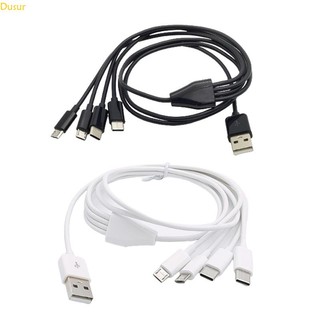 Dusur Dây Cáp Sạc Đa Năng 4 Trong 1 Loại c micro usb Sang type-c micro usb