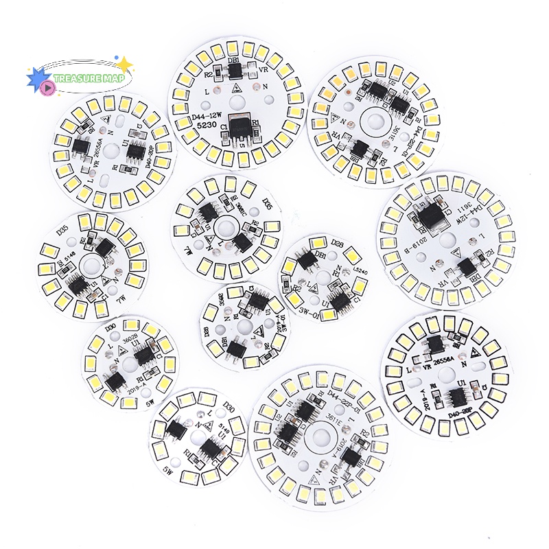 Bảng Mạch smd Tròn smd heyuanlong333 Cho Bóng Đèn led