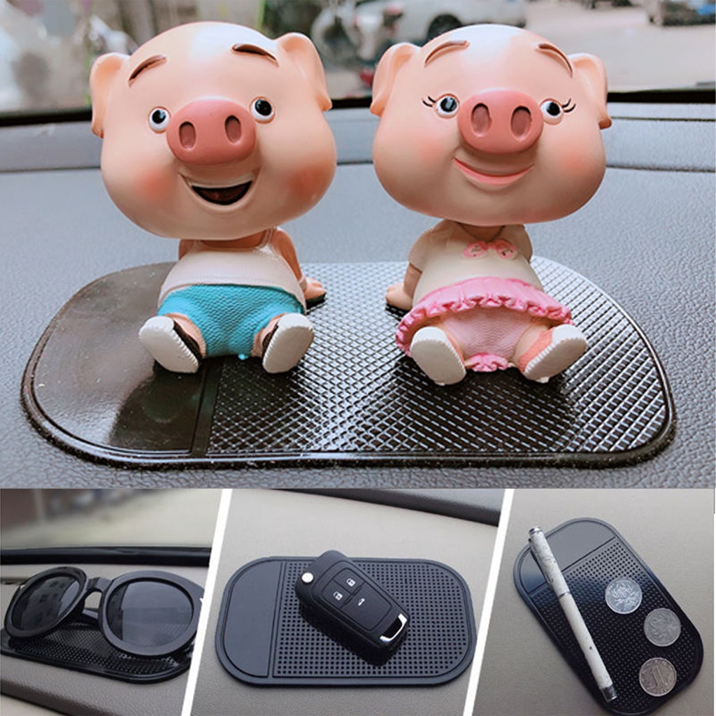 Thảm Lót Chống Trượt Đa Năng Đựng Điện Thoại / Mắt Kính / Nước Hoa Trên Xe Hơi Giá Đỡ