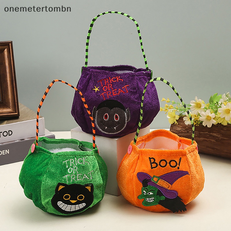 Túi Đựng Kẹo Hình Quả Bí Ngô halloween Dễ Thương Kích Thước Nhỏ Gọn bn 2023