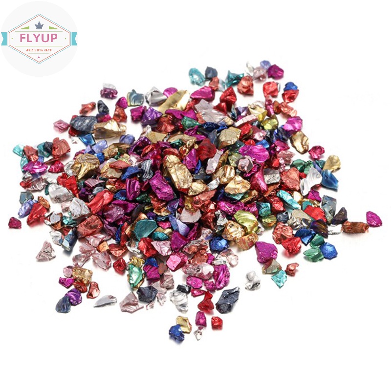 Flyup Viên Đá Thủy Tinh epoxy Pha Lê Lấp Lánh Dùng Làm Đồ Thủ Công diy vn