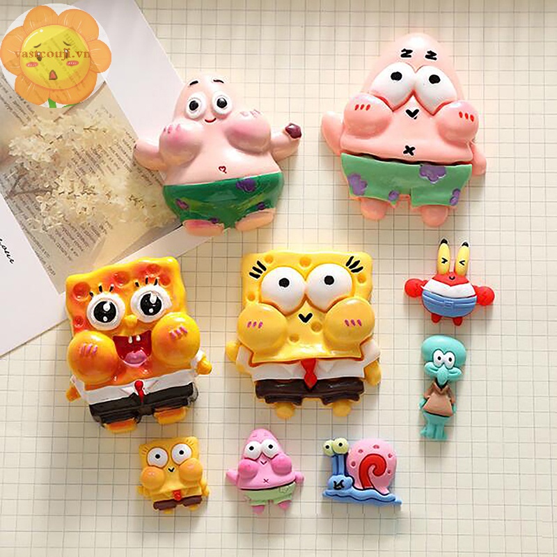 Vastji 1 Búp Bê spongebob squarepants Màn Hình Hiển Thị Trang Trí Nội Thất Xe Hơi vn