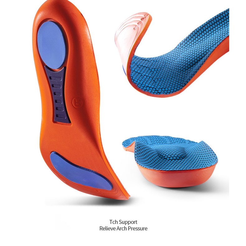 Đế Lót Giày Hỗ Trợ Giảm Đau Lòng Bàn Chân Dành Cho Nam Và Nữ