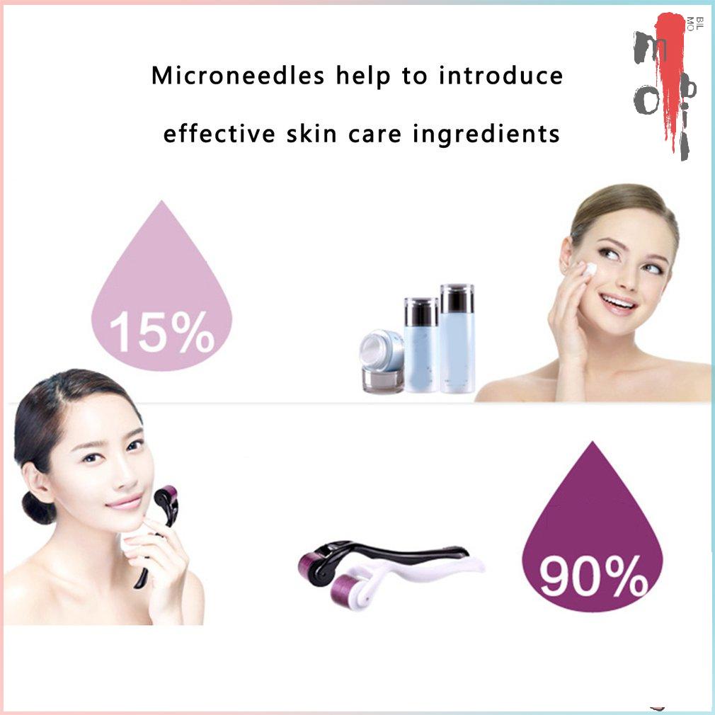 Con Lăn Vi Kim 540 Kim Siêu Nhỏ Titan Giúp Tóc / Râu Mềm Mại Và Kích Thích Mọc Và Hỗ trợ giảm sẹo