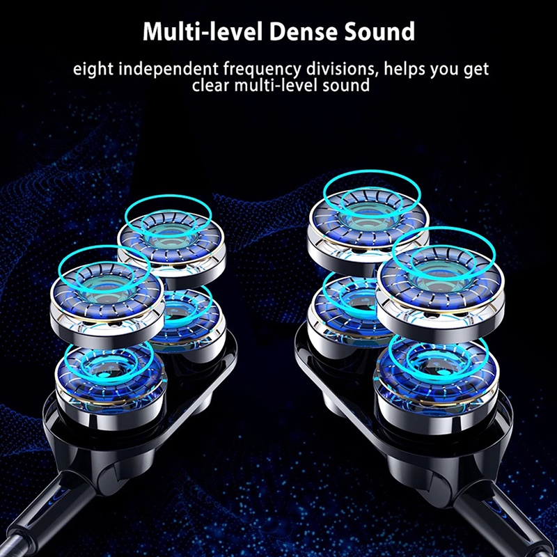 Tai Nghe Nhét Tai Có Dây 6d Jack 3.5mm Chơi Game Kèm mic