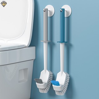 Chổi cọ toilet 2 đầu, chổi vệ sinh bồn cầu nhà tắm tiện lợi - YKD