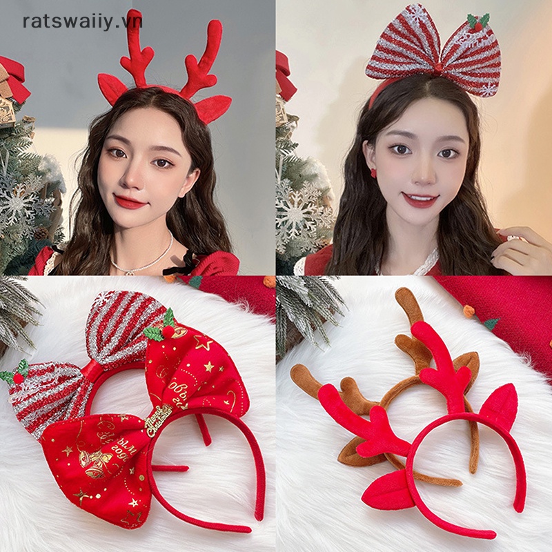 Băng Đô Cài Tóc Trang Trí Giáng Sinh Năm Mới 2023