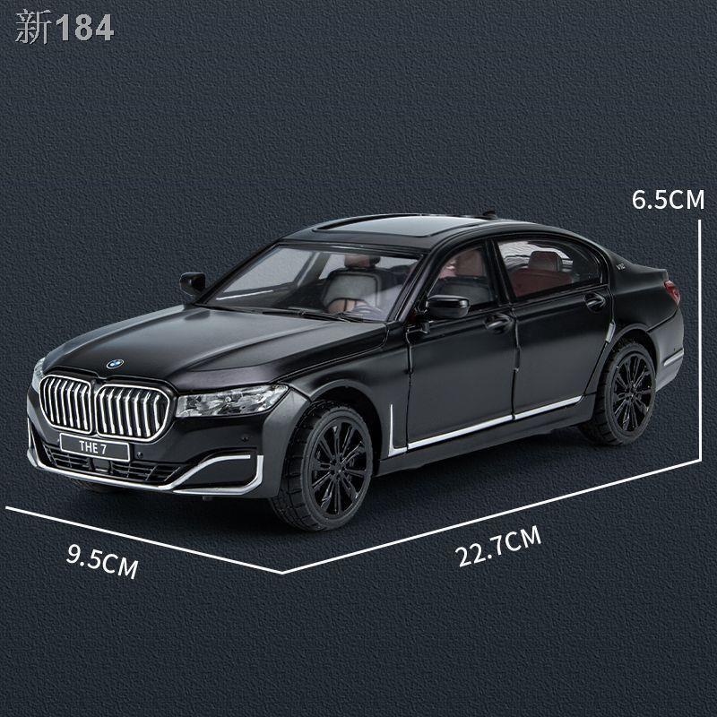 ☼ □❒1:24 BMW 7 Series hợp kim xe giả thật 760Li mô hình ô tô trang trí kinh doanh .