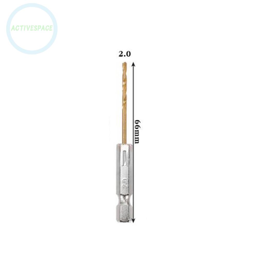 1 Chiếc Mũi Khoan Sắt 2.0mm / 0.08 "Nhựa 2.5mm / 0.10" 3.0mm / 0.12 "Gỗ
