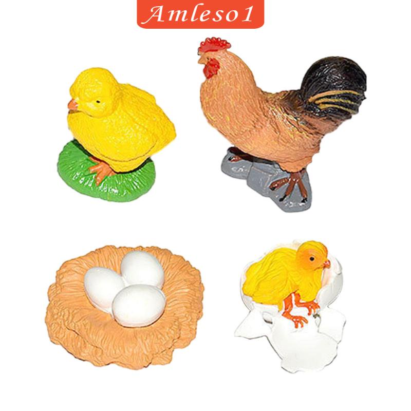 Mô Hình Động Vật Tăng Trưởng Cho Bé Từ 3-6 Tuổi