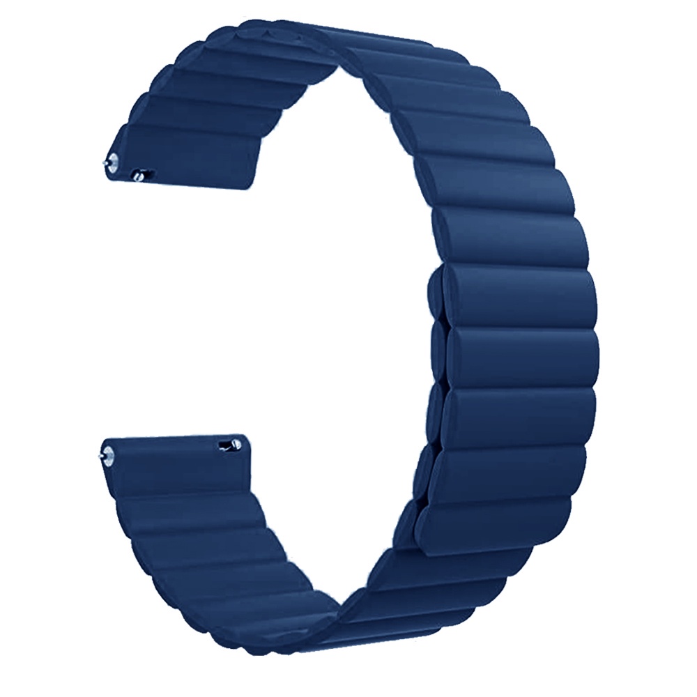Dây Đeo Silicon Nam Châm 20mm 22Mm Tháo Nhanh Cho galaxy watch 3 active 2