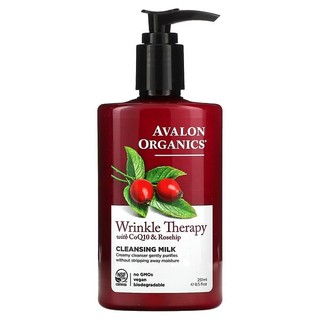 Sửa rữa mặt chống lão hóa avalon-organics với coq10 & tầm xuân 251ml