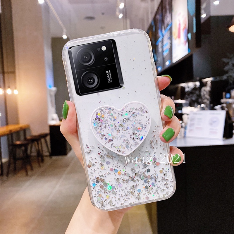 Ốp Điện Thoại Hình Trái Tim Lấp Lánh Cho xiaomi13t xiaomi 13t pro 5g 2023 xiaomi13t pro 5g