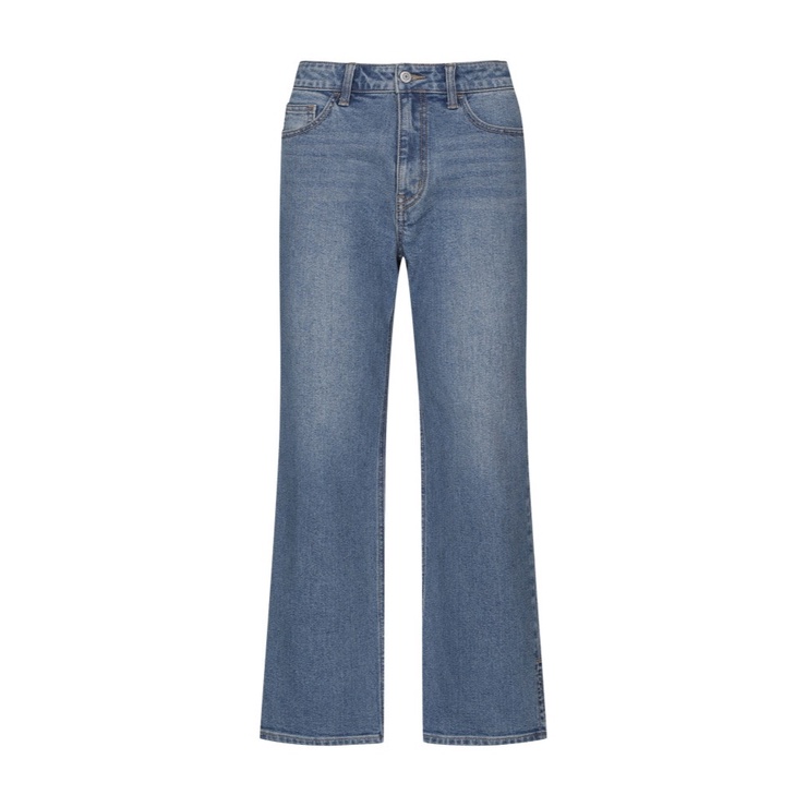 Quần jean Better Denim loe nhẹ xẻ lai