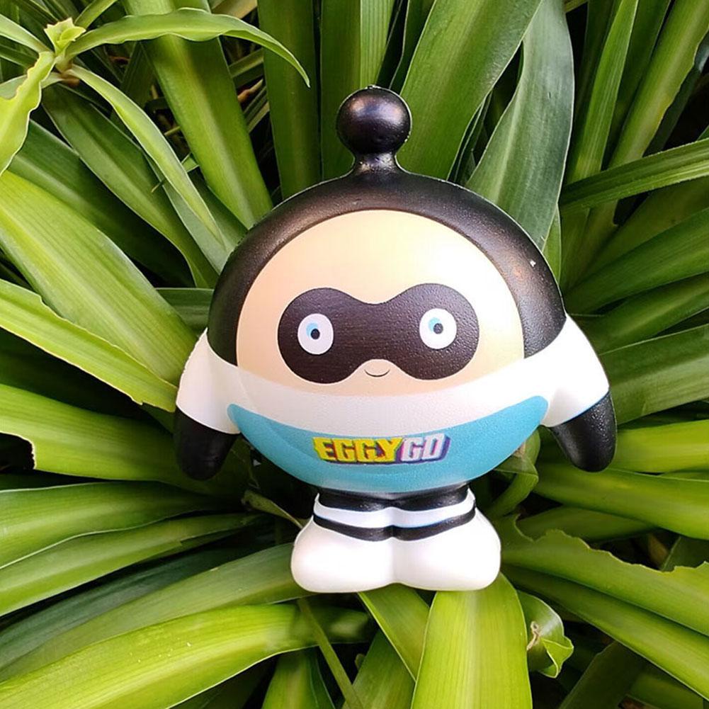 Đồ Chơi Nắn Bóp Đàn Hồi Giảm Stress Hình Quả Trứng Hoạt Hình h9l8