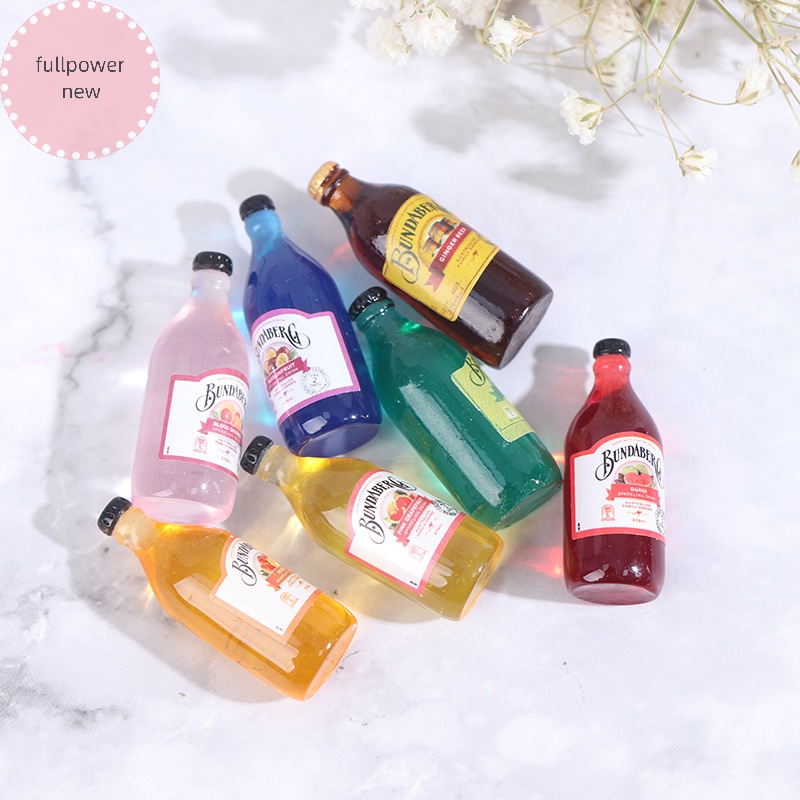 Fullpowernew Set 10 Chai Nước Mini Tỉ Lệ 1: 12 1: 6 Cho Nhà Búp Bê vn