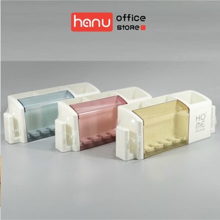 Kệ treo bàn chải, kem đánh răng dán tường - Giá treo bàn chải