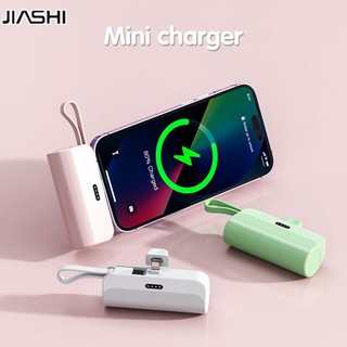 Pin sạc dự phòng JIASHI có cáp dữ liệu tích hợp hai ổ cắm tiện lợi